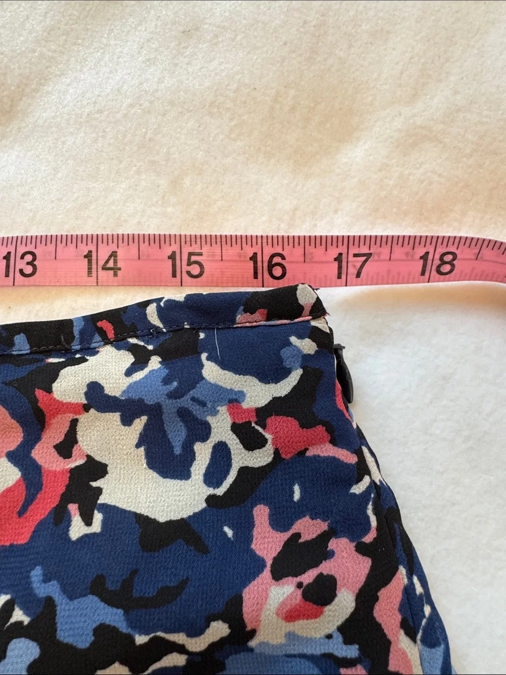 Talbots floral knee